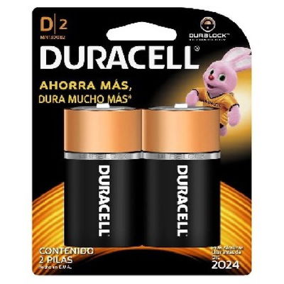 P.DURACELL D X2U (XBLISTER)