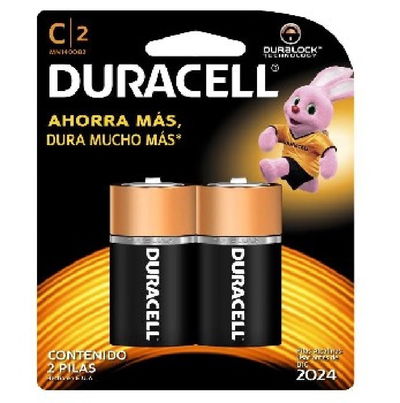 P.DURACELL C X2U (XBLISTER)