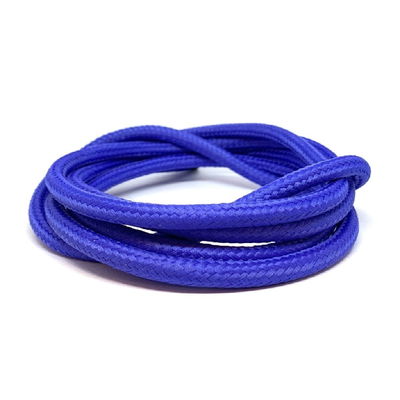 CABLE TEXTIL ELKAS AZUL X1MT