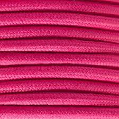 CABLE TEXTIL ELKAS ROSA CHICLE X1MT