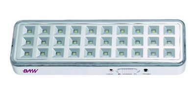 LUZ EMERGENCIA BAW 30HS 30LED