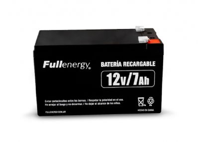 BATERIA FULLENERGY 12V/7AH RECARGABLE