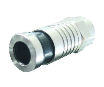 CONECTOR MEGALITE RG6 PROFESIONAL EXTER AZUL B406