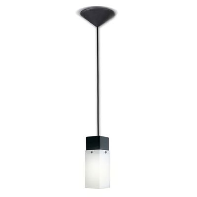 COLG.FAROLUZ CUBO 1XE27 PP NEG ART 361/ANG