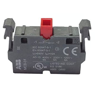 AUXILIAR ABB CONTACTO 1NC LINEA MODULAR (MCB-01)