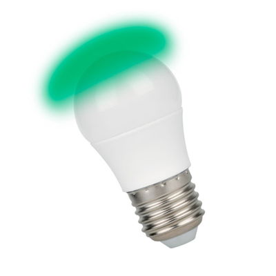 LAMP.INTERELEC LED GOTA 3W VERDE#
