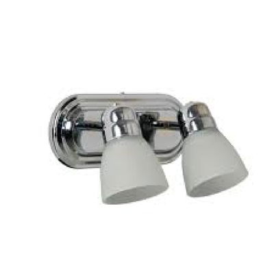 AP DON BELL SPOT PLATA 2XE27 TULIPA BC 326/2M