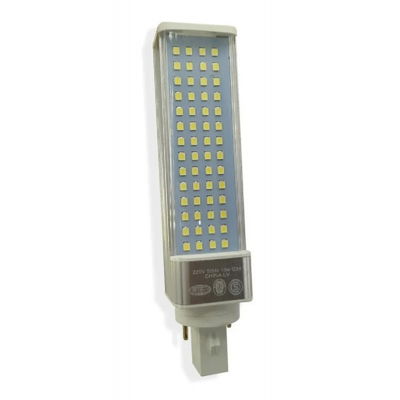 LAMP.TBC LED PL 10W BASE GIRAT ZOC G24 CAL#