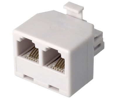 ADAPT NIELSEN TELEF RJ11 1 MACHO A 2 HEMBRA B122