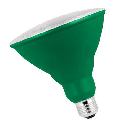 LAMP.INTERELEC LED PAR 38 6W VERDE E27 403032#