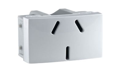 MOD.TOMA SCHNEID BASE IRAM 10A BLANCO WDA104041