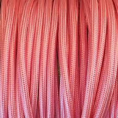 CABLE TEXTIL ELKAS ROSA CLARO