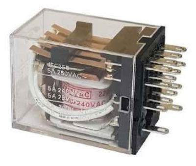 RELE BAW 5A 220VCA 4P AUX. RA4P05-M7