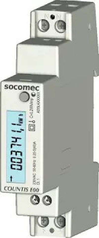 MEDIDOR MONO SOCOMEC DIGITAL DIN 32A MAX SM.E00