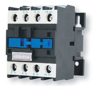 CONT.DILETTA 3X9A 1NA 220V 750-9-220