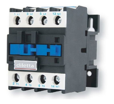 CONT.DILETTA 3X12A 1NA 220V 750-12-220