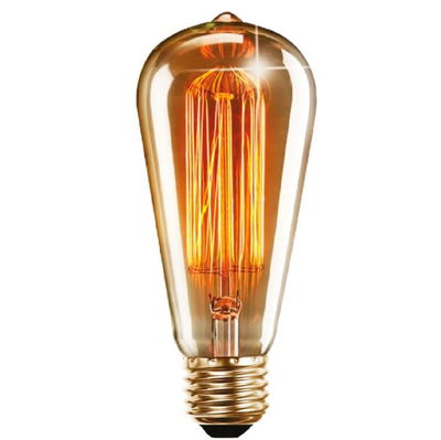 LAMP.INTERELEC ST64 GOLD ANTIQUE 25W E27 403152