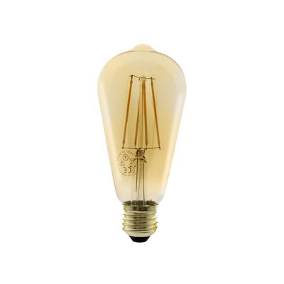 LAMP.LGP FIL.ST64 DIMMER 4W E27 GOLDEN