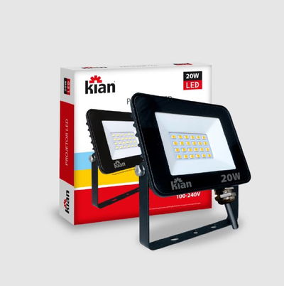 PROYECT LED 20W KIAN IP65 ECO CALIDO