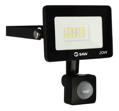 PROYECT LED 20W BAW C/SENSOR IP65 FRIO RLS8002-20F