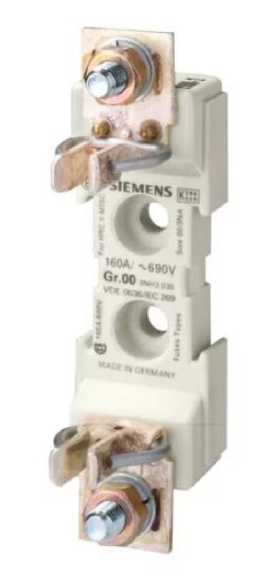 BASE SIEMENS NH00 160A T0 SIN FUS 3NH3030