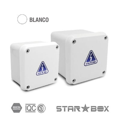 CAJA PASO STARBOX 90X90X75 BCO IP65