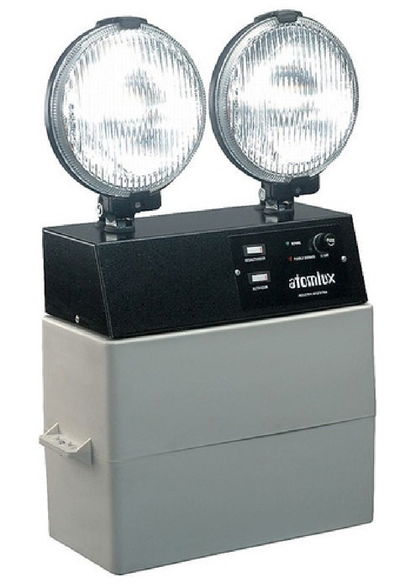 EQUIPO ATOMLUX 2 FAROS 55W LED 8091 AUT 1,5HS.