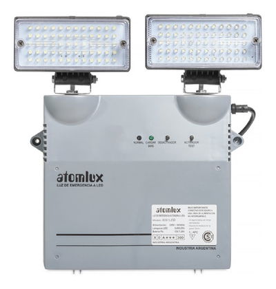 EQUIPO ATOMLUX 2 FAROS 60W LED 8091LED AUT 5HS.