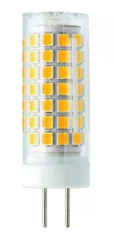 LAMP.B.STAR LED BI PIN G4 12V COB 7W CALIDO NODIM#