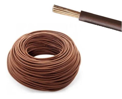 CABLE 1X25 MARRON ARGENPLAS