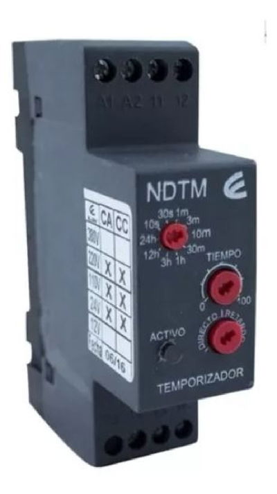 TIMER ELIBET DIGL/MULT ESCALA NDTM 24VCA/VCC220VCC