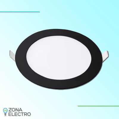 PANEL 18W EMB.CIRC.6000K LGP NEGRO SDAB-18W