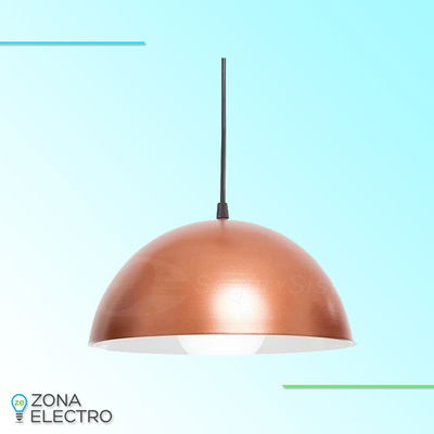 COLG.FAROLUZ M.ESF.1XE27 306/C 40CM EX/I COBMA/BCO