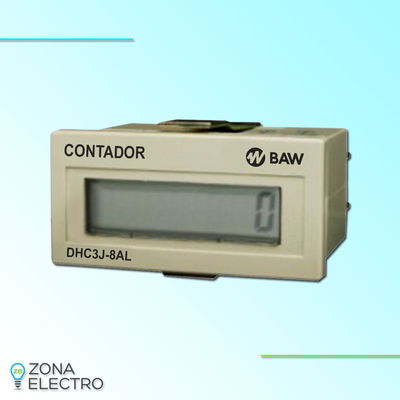 CONTADOR BAW HORARIO 8 DIG 110/220V DHC3J-8AL