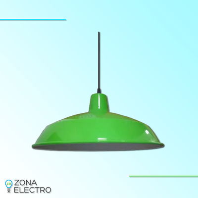 COLG.SPOTSLINE ALUMINIO VERDE C/CABLE BELL01