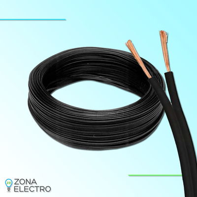 CABLE 2X1 NEGRO ARGENPLAS