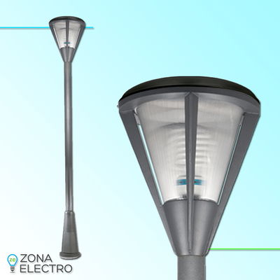 AF FW FAROLA CABEZAL 6000 E27 ALUM POLIC S/CAÑO