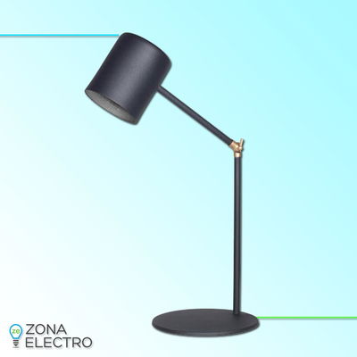 VELADOR FAROLUZ GU10 ARTICUL NEGRO 5211/BNG