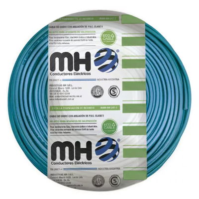CABLE 1X25 CELESTE LSHO MH