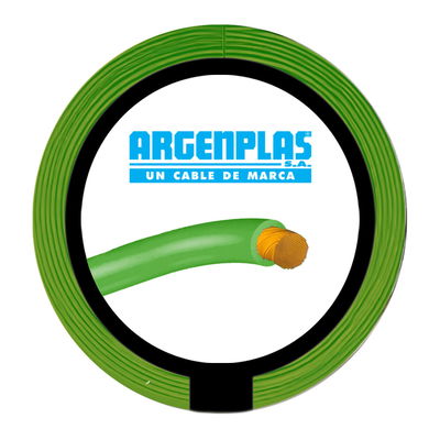 CABLE 1X1.5 VERDE ARGENPLAS