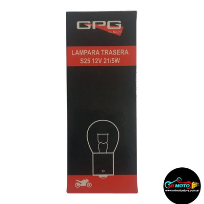 Lámpara Trasera Roja GPG para Moto