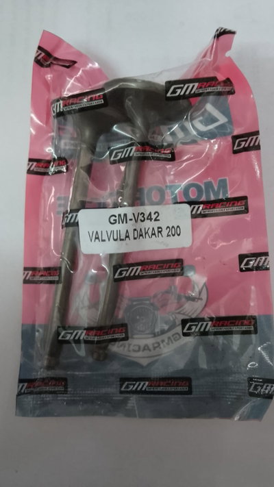 JUEGO DE VALVULAS DAKAR 200 GM