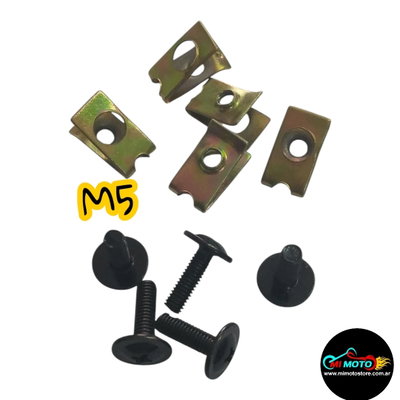 Tuerca M5 Con Tornillo