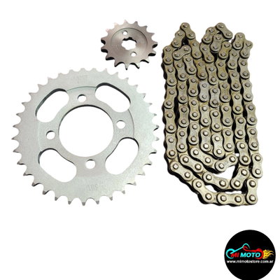 KIT CORONA/PIÑON CADENA NEGRA H SMASH/BIT JAHF