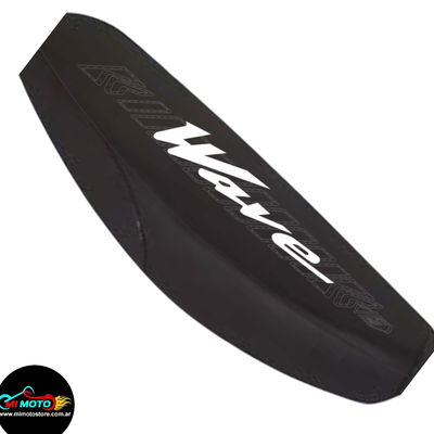 FUNDA WAVE S NEGRA LOGO BLANCO