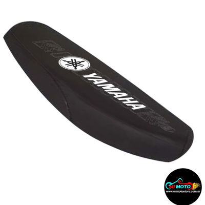 FUNDA YBR 125 LOGO BLANCO