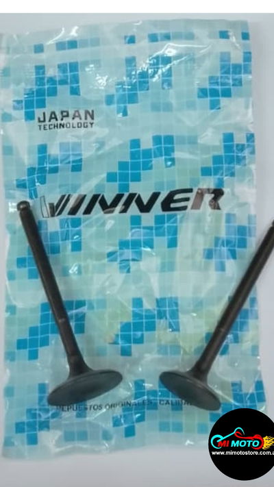 JUEGO DE VALVULAS ADM/ESC YAMAHA CRYPTON WINNER