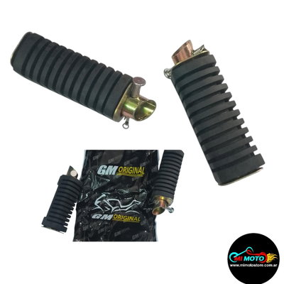 JUEGO POSAPIE TRASERO UNIVERSAL  110 GM
