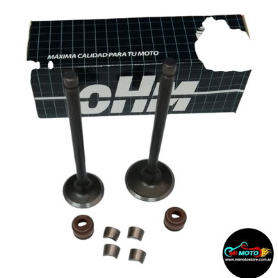 Juego de Válvulas OHM para Yamaha YBR 125