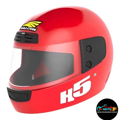 Casco H5 Rojo L 